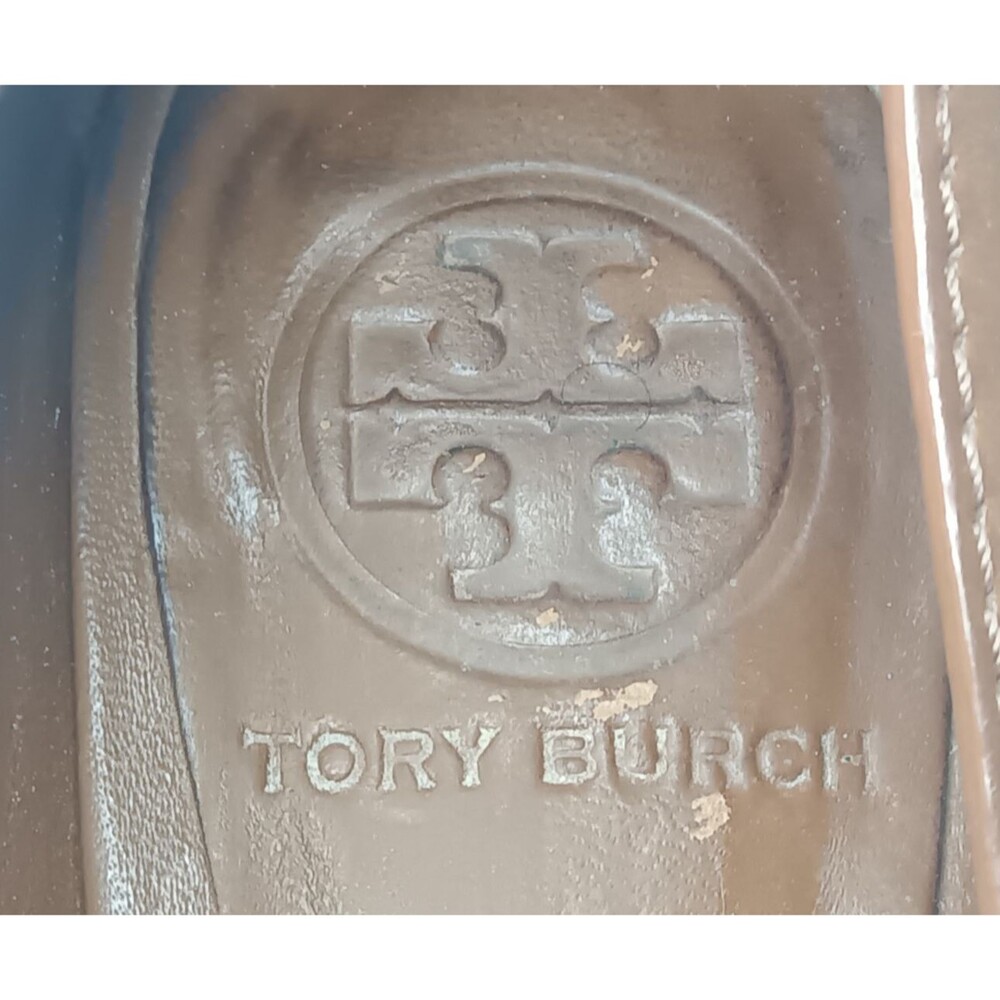 Tory Burch Selma Block Heel Pumps Women's Shoes Size 8 M Brown - Picture 12 of 12